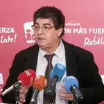  Valderas anuncia mociones contra la reforma de la Administración municipal