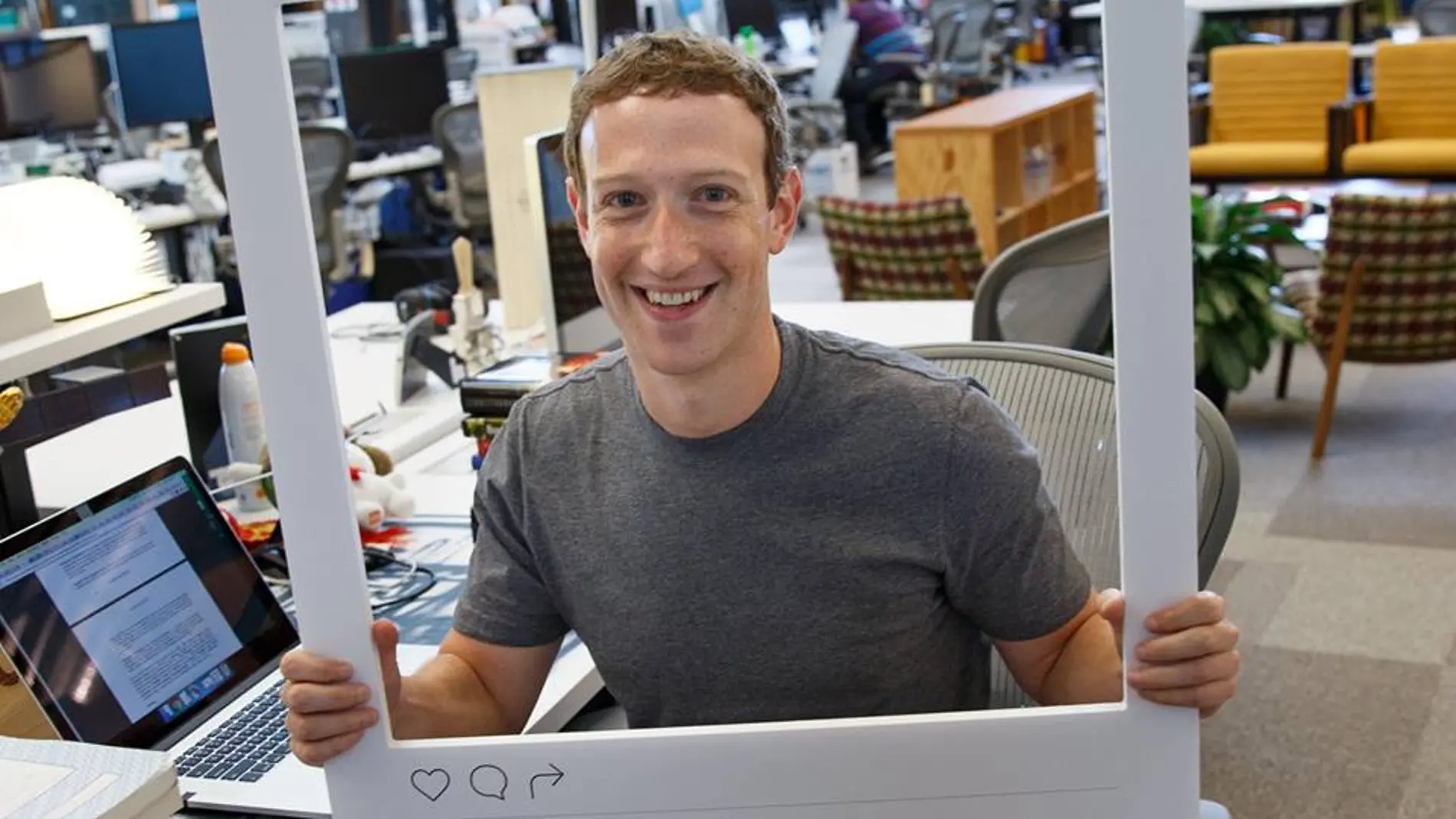 Imagen con la que Zuckerberg conmemoró los 500 millones de usuarios activos en Instagram