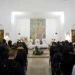 El Papa durante la misa en la cárcel para menores Casal del Marmo, en Roma