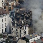 Las tres últimas plantas del edificio han quedado completamente destrozadas