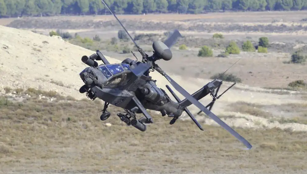 Helicóptero &quot;Apache&quot; de EE UU