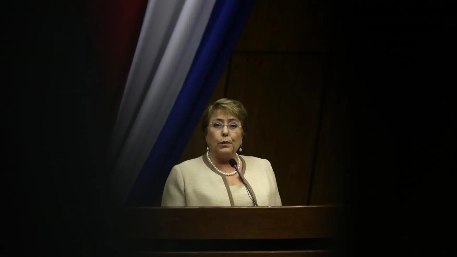 Michelle Bachelet, en su intervención en el Congreso de Paraguay