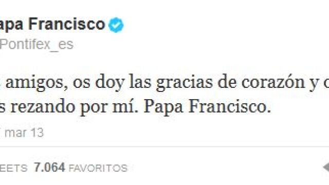 Vatituit: El Papa gana 10.000 seguidores nuevos por hora