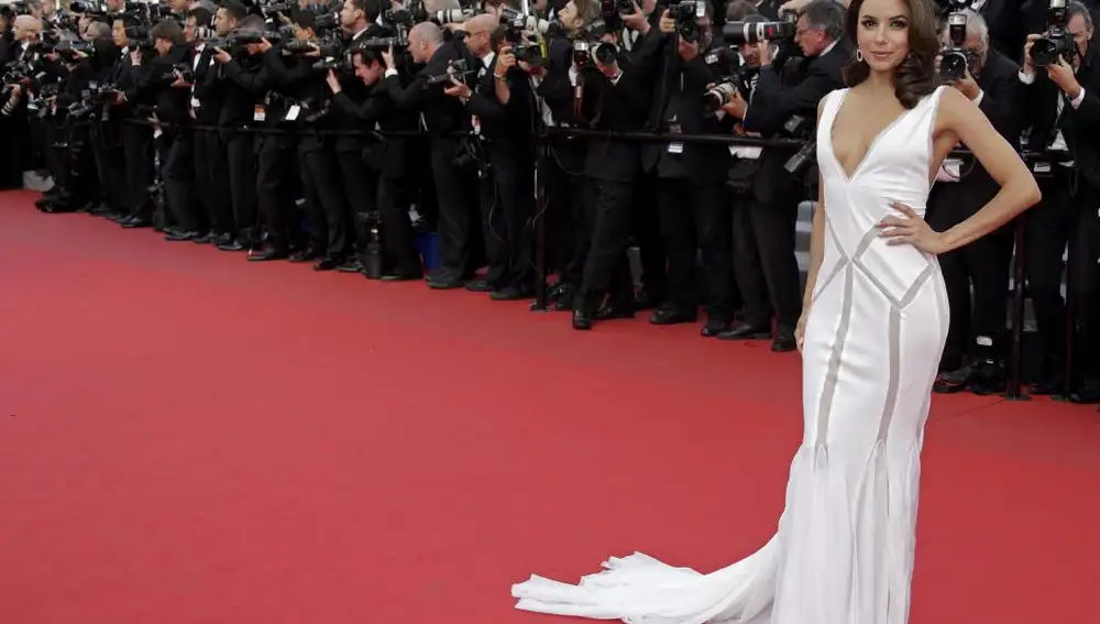 Eva Longoria en el festival de Cannes