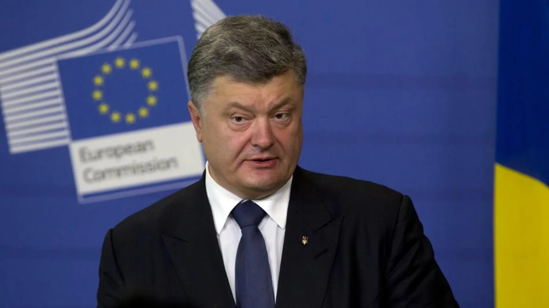 El jefe de Estado ucraniano, Petró Poroshenko