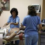 Unidad de cardiologia del Hospital Clinico