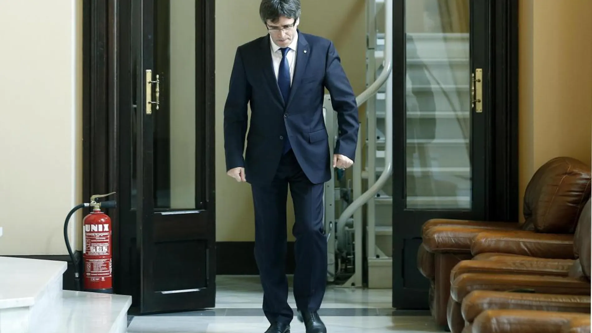 El presidente de la Generalitat, Carles Puigdemont.