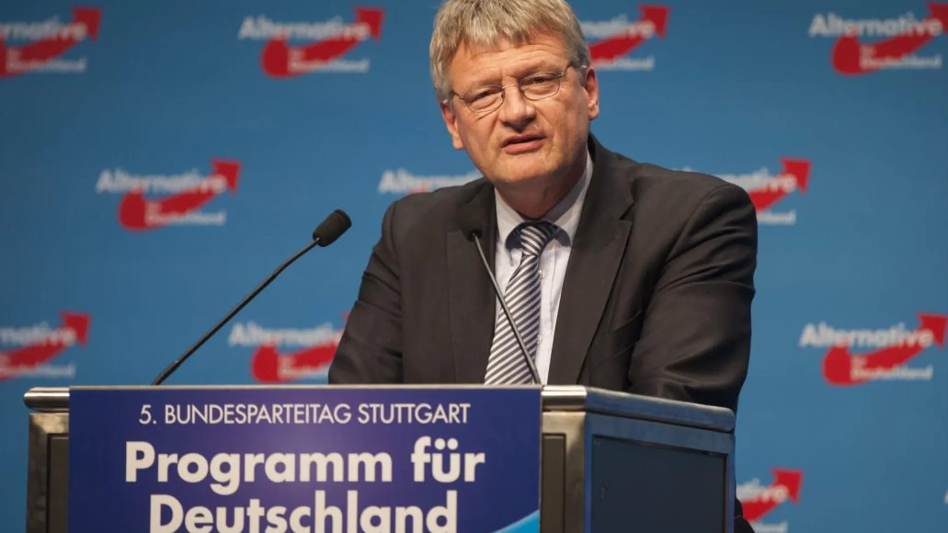 Joerg Meuthen, de Alternative for Germany (AfD), representa al ala más radical del partido.