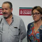 Mayte Martín y Raúl Rodríguez explican los acuerdos aprobados en el Consejo de Alcaldes de Zamora