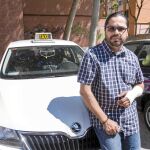 Edgar fue agredido el martes por el conductor de un vehículo de transporte con chófer (VTC).