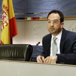El portavoz del PSOE en el Congreso, Antonio Hernando