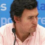 El portavoz de los populares, Juan Antonio Extremera