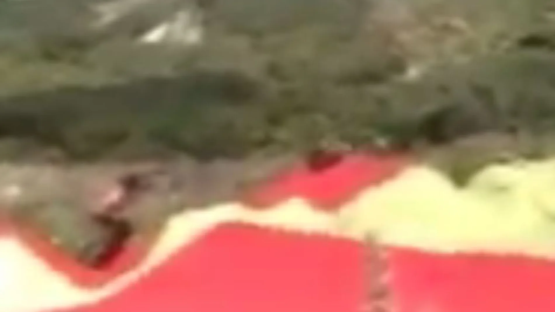 Detenido el presidente de VOX Madrid tras desplegar una bandera de España en Gibraltar