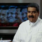 Maduro, hoy, durante su programa