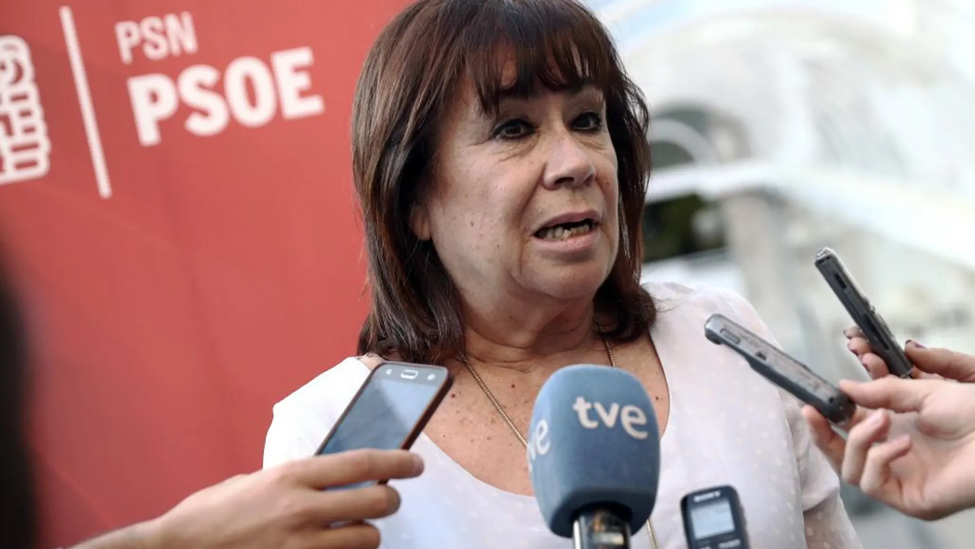 La presidenta del PSOE y exministra, Cristina Narbona/EFE