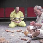 Un momento del montaje de Parking Shakespeare