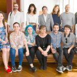 Ana Redondo y José Maria Viteri junto a parte del elenco de dirección y artístico del montaje