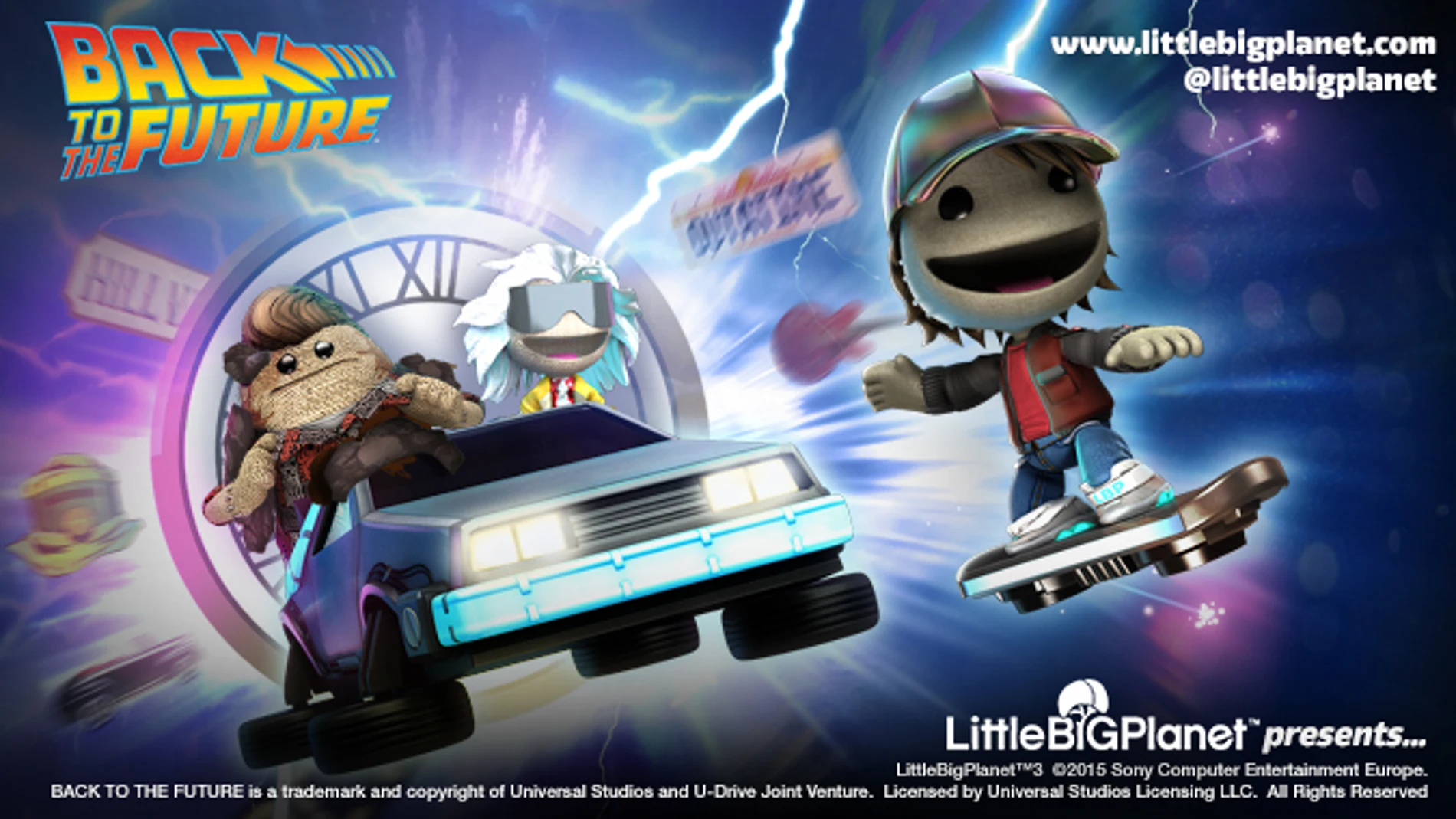El universo de Regreso al Futuro aterriza en LittleBigPlanet 3