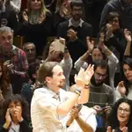  Iglesias no condena públicamente la violencia contra Rajoy