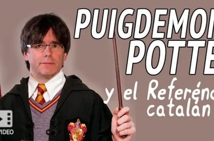 El vídeo de ‘Puigdemont Potter’ que se ha vuelto viral