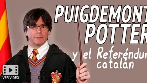 El vídeo de ‘Puigdemont Potter’ que se ha vuelto viral