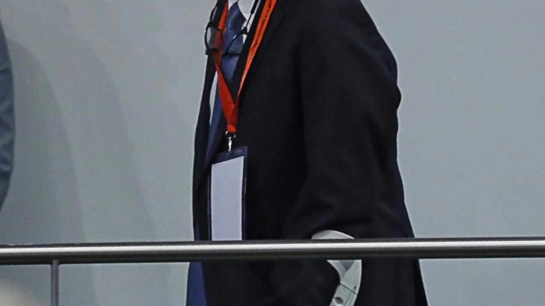 El presidente de la Real Federación Española de Fútbol (RFEF), Ángel María Villar.