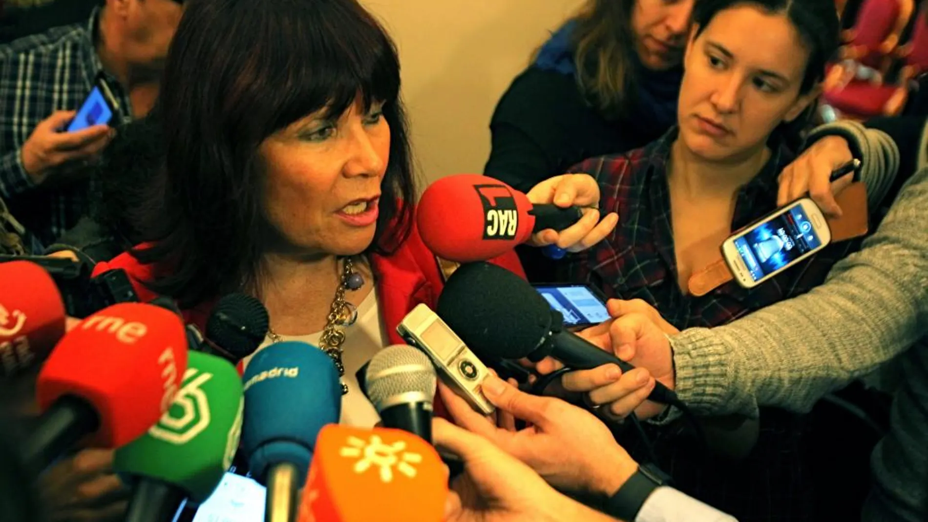 La presidenta federal del PSOE, Micaela Navarro