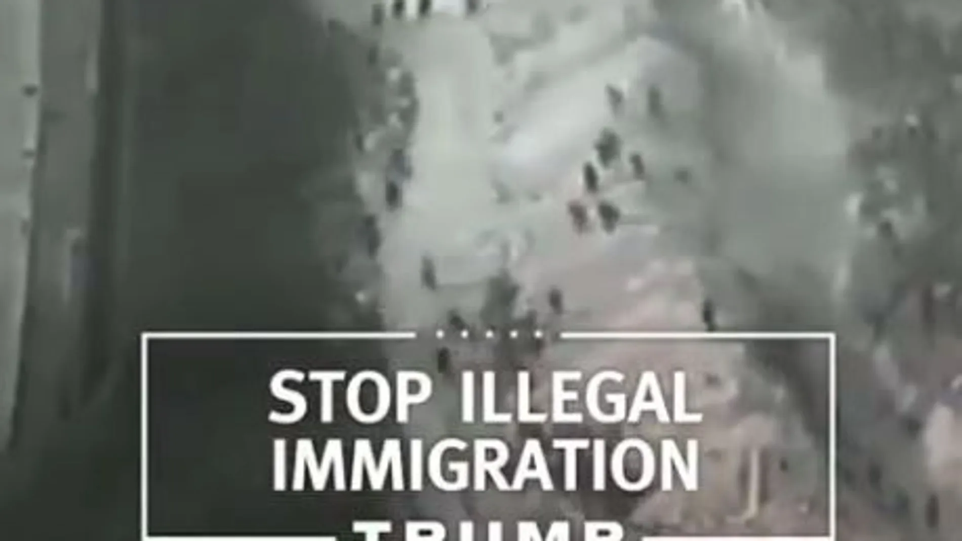 Captura del vídeo de Donald Trump