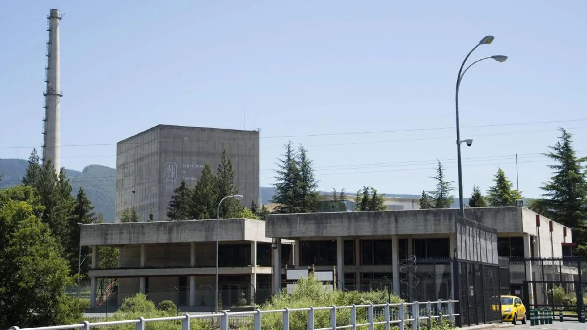 Estado actual de la central de Santa María de Garoña, en la provincia de Burgos