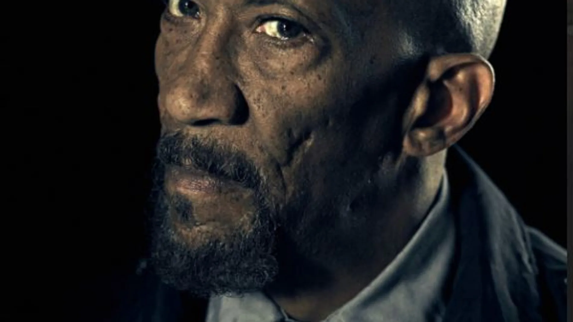 Reg E. Cathey, interpreta a Giles, el jefe de policía de la ciudad