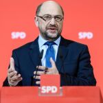 El líder del Partido Socialdemócrata (SPD), Martin Schulz
