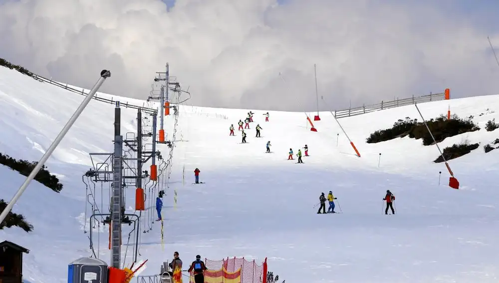 La estación de esquí «Valle de Laciana- Leitariegos» no ha podido estrenarse estas Navidades