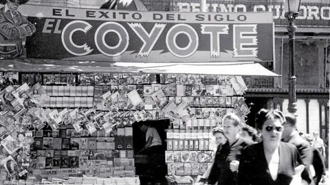 En España, varias generaciones han consumido las historias de «El Coyote» (en la imagen, constancia de su éxito)