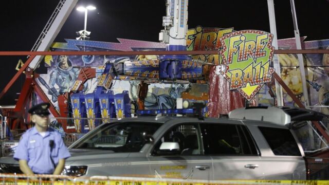 Estremecedor accidente en un parque de atracciones en Ohio
