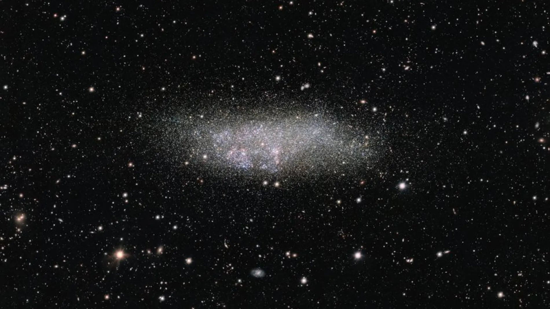 La galaxia WLM, en los bordes del Grupo Local