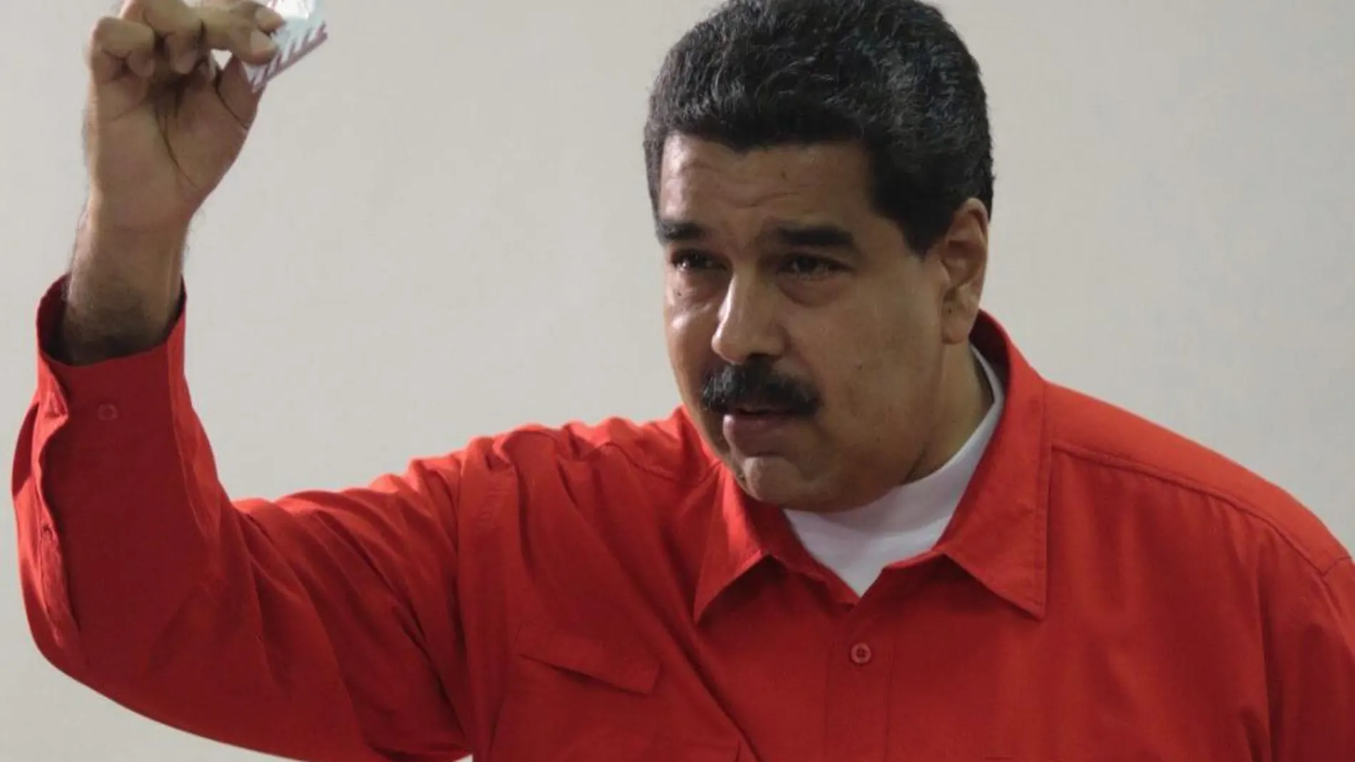Con el voto del presidente Maduro se inició hoy la elección de la Asamblea Nacional Consituyente.