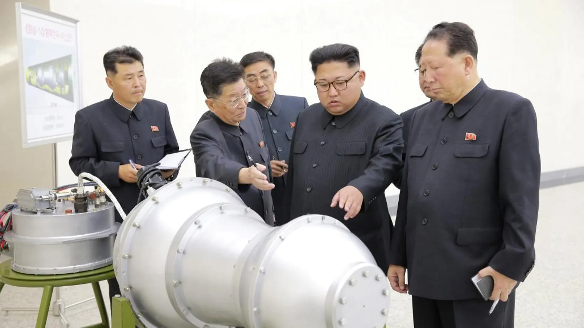 Corea del Norte, bomba H para la guerra de Kim