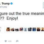 El reto de Trump: ¿Quién puede descifrar el significado de covfefe? ¡Disfruten!
