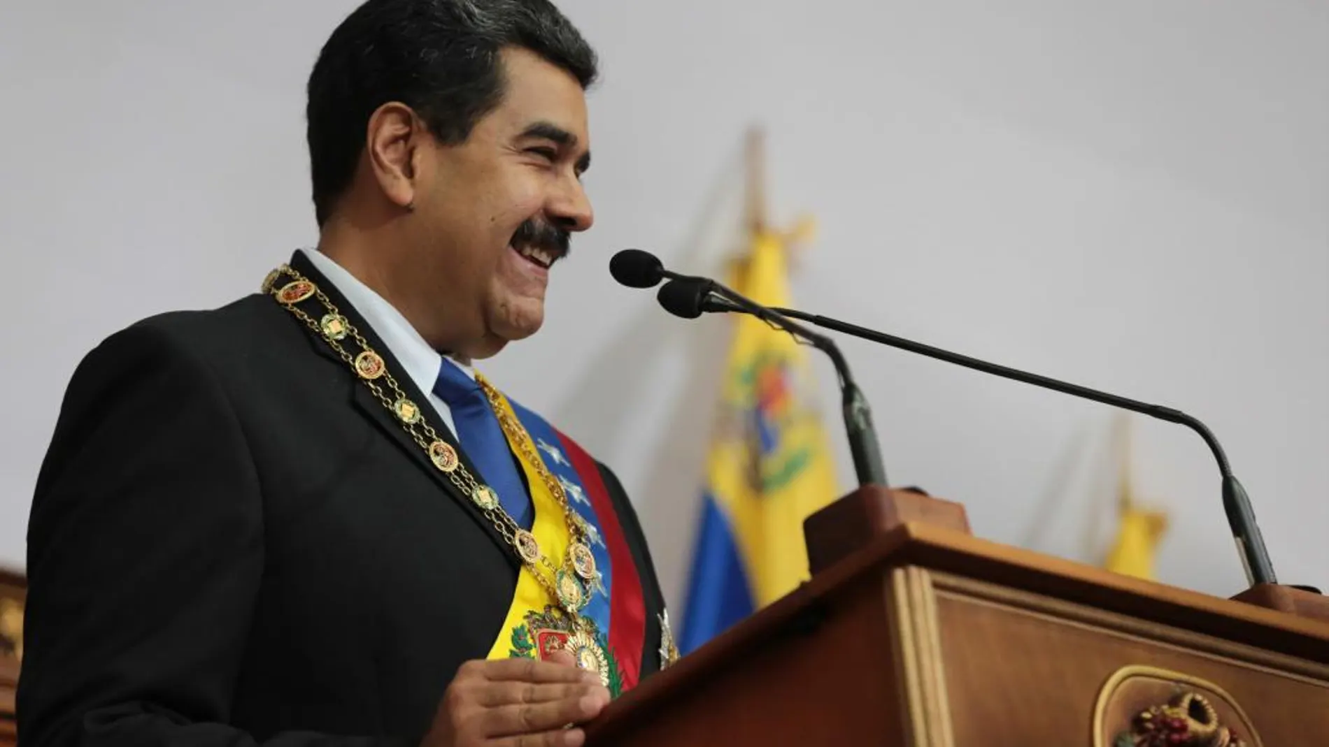 Maduro en el Palacio de Miraflores