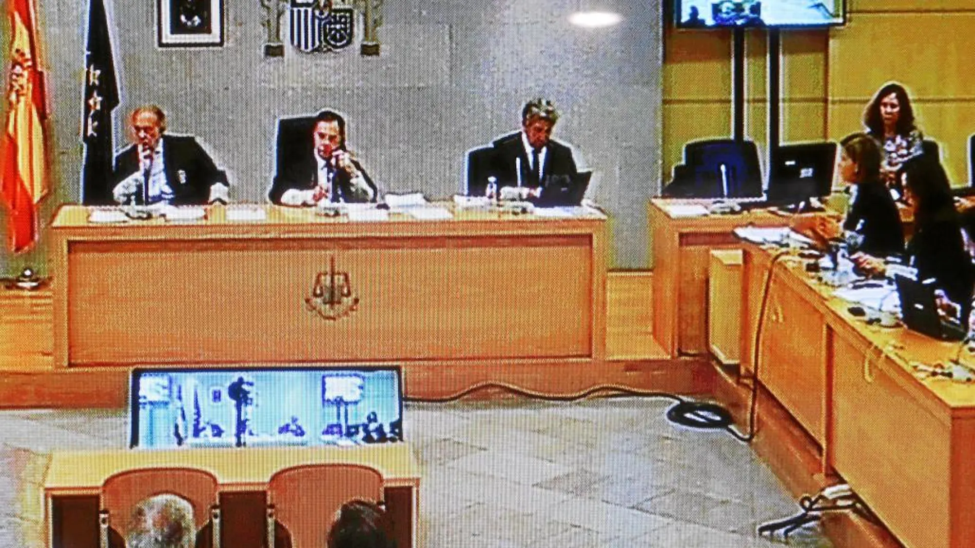 La fiscal Sabadell, durante la exposición de su informe final en el juicio