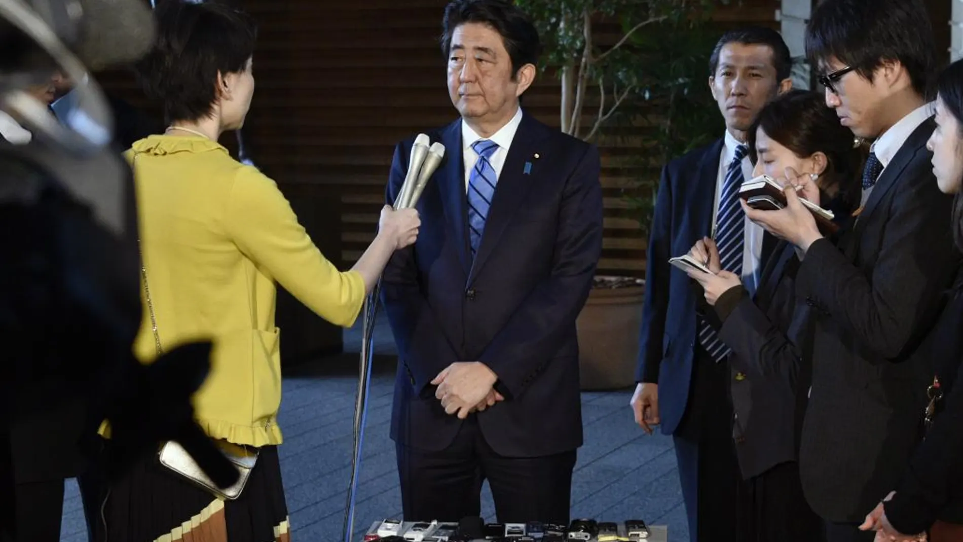El primer ministro japónés, Shinzo Abe.