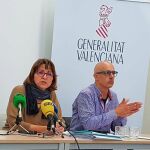 La consellera Cebriàn junto al secretario autonómico Álvaro