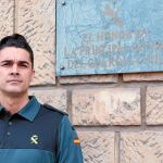 El agente del cuartel de Arriondas Marcos Aguirre recibió un impacto de bala en el hombro durante el atraco del pasado martes en Asturias