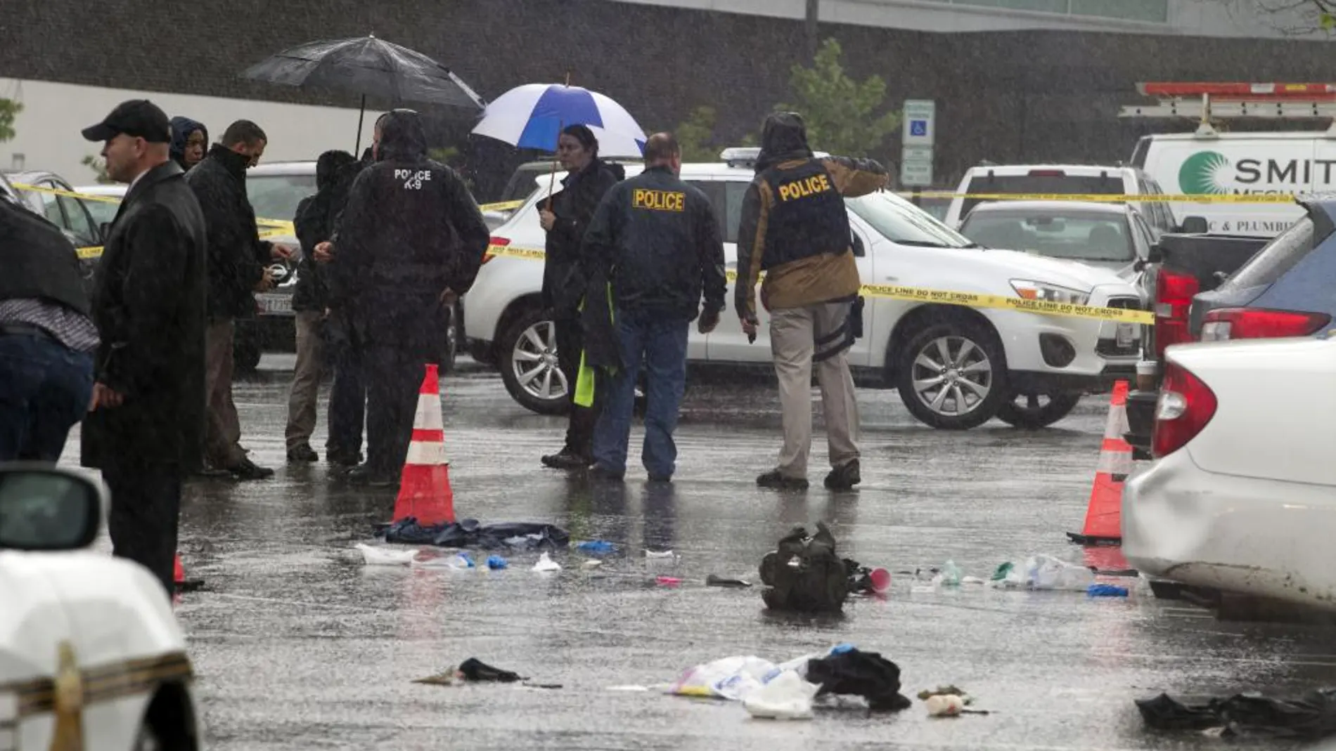 Tiroteo ocurrido en el aparcamiento del centro comercial Westfield Montgomery