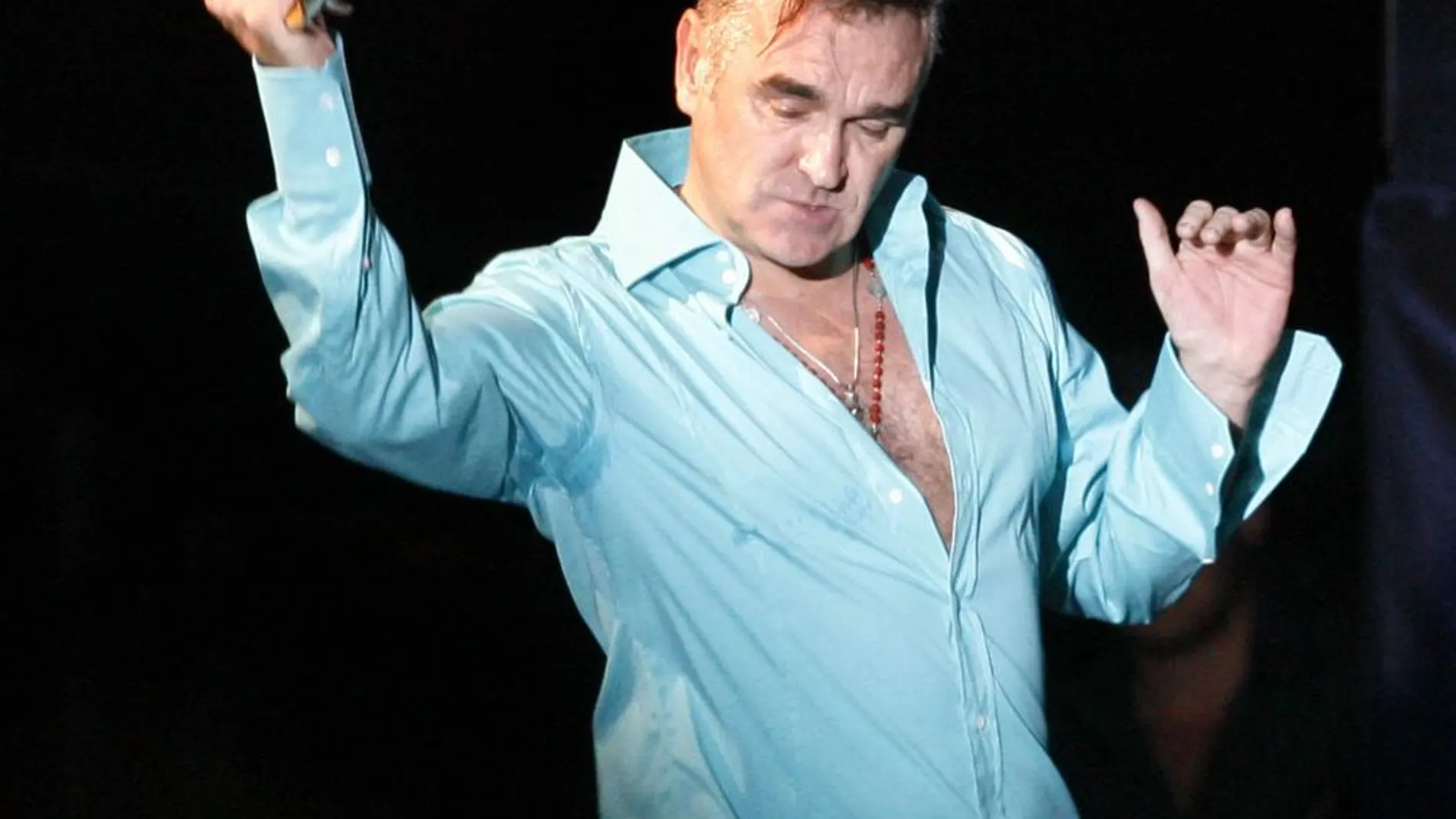 El cantante Morrissey