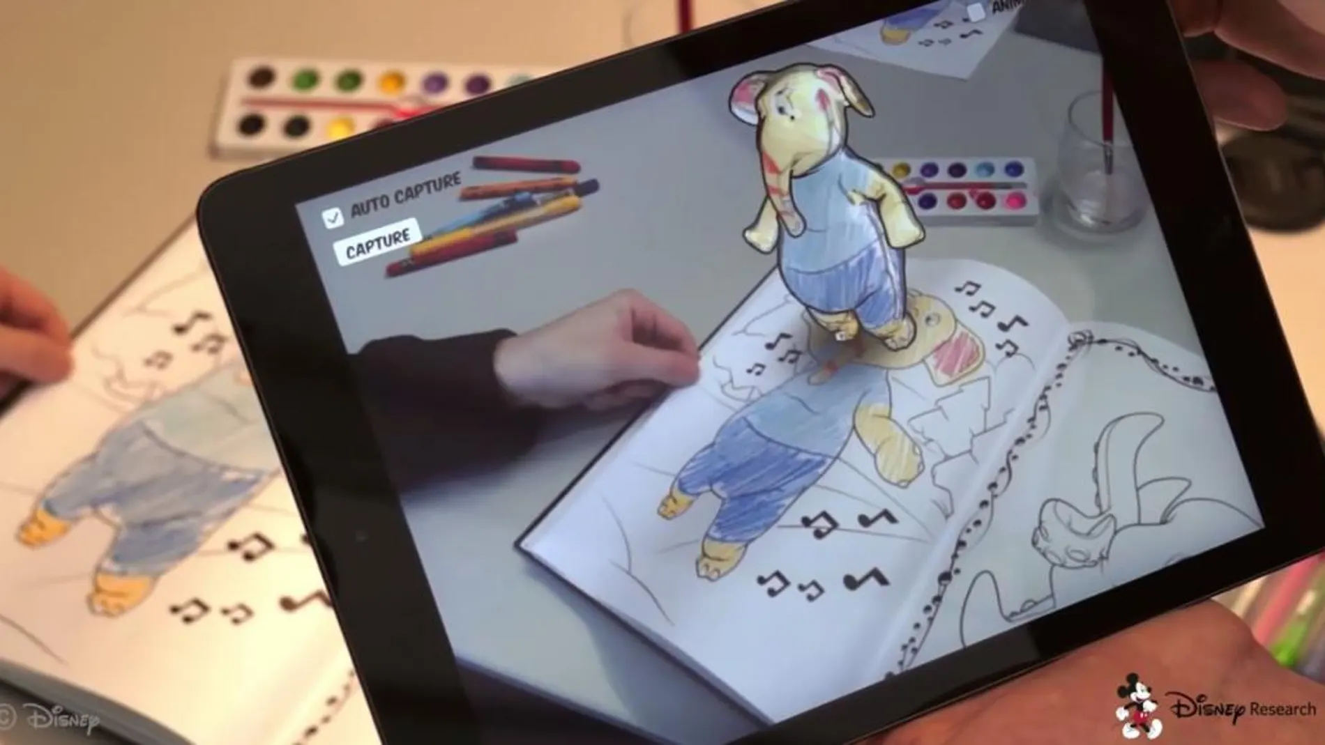 Una app de realidad aumentada creada por Disney