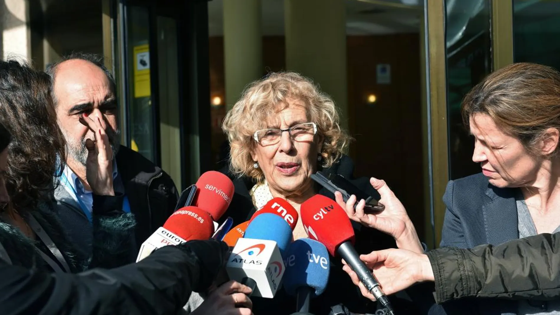 La alcaldesa de Madrid, Manuela Carmena