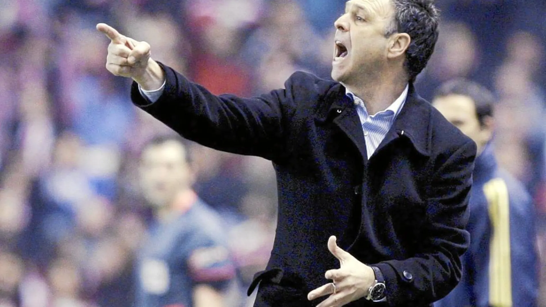 Joaquín Caparrós, cuando entrenaba al Athletic de Bilbao