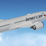 Imagen de un avión de American Airlines