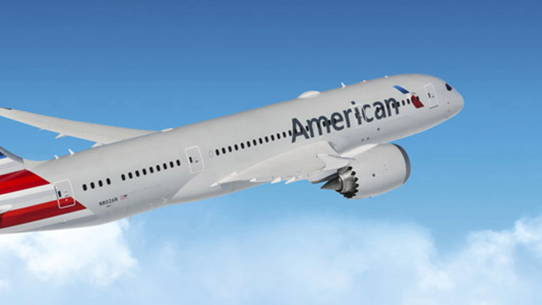 Imagen de un avión de American Airlines